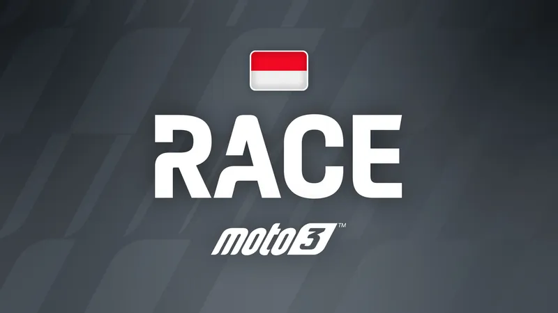 Moto3 2024 Indonésie – Závod