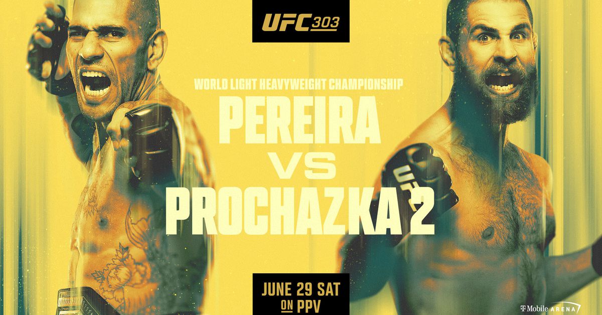 UFC 303 Main Card – Pereira VS Prochazka