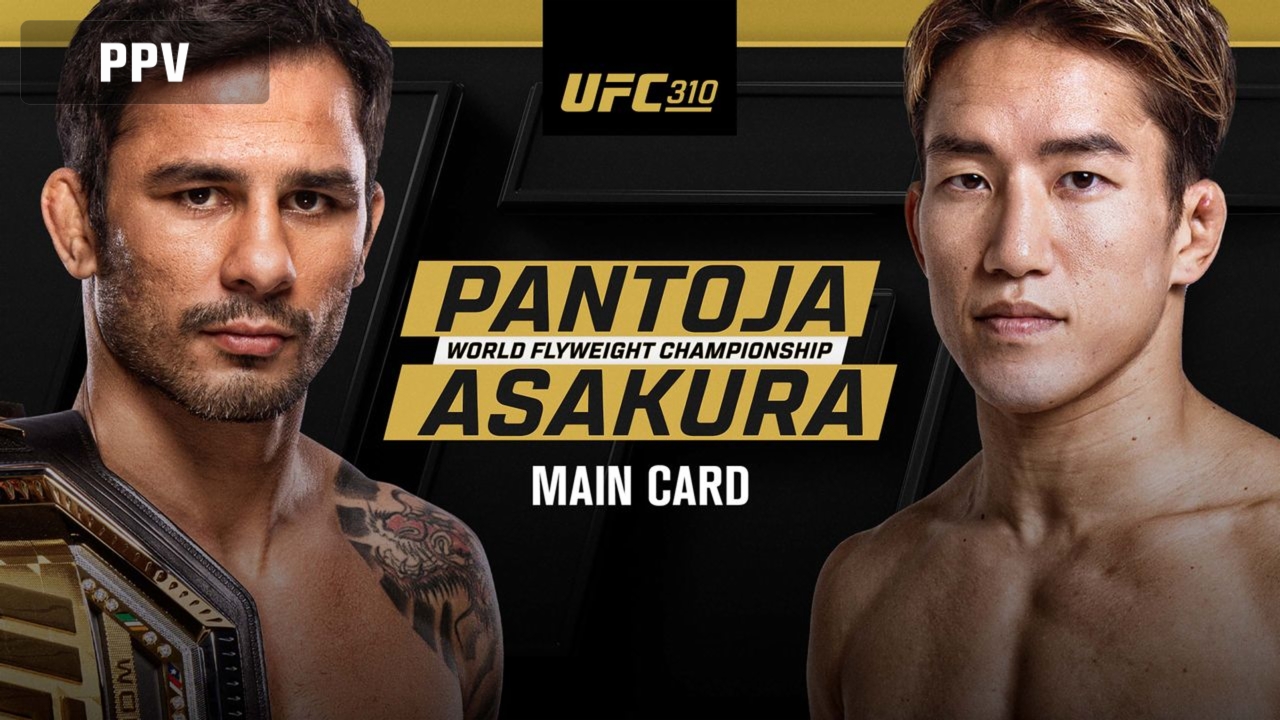 UFC 310 Main Card – Pantoja VS Asakura