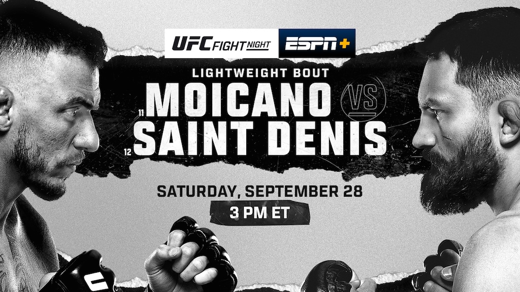 UFC Fight Night Maincard – Moicano VS Saint Denis (28.9.2024)