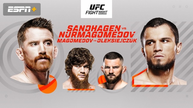 UFC Fight Night Main Card – Sandhagen VS Nurmagomedov (3.8.2024)